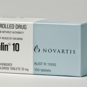 Ritalin (metilfenidato) 10 mg