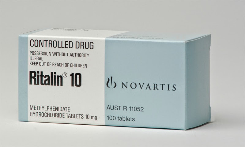 Ritalin (metilfenidato) 10 mg
