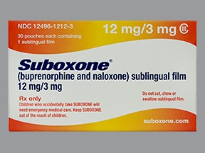 Suboxone 12 mg (film)